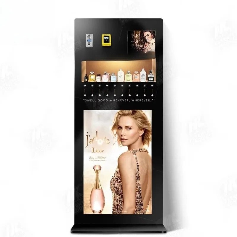 Perfume Fragrance Shop - เครื่องจำหน่ายน้ำหอมแบบตั้งพื้นสำหรับห้างสรรพสินค้า เครื่องจ่ายน้ำหอมอัตโนมัติเชิงพาณิชย์ ปรับแต่งได้