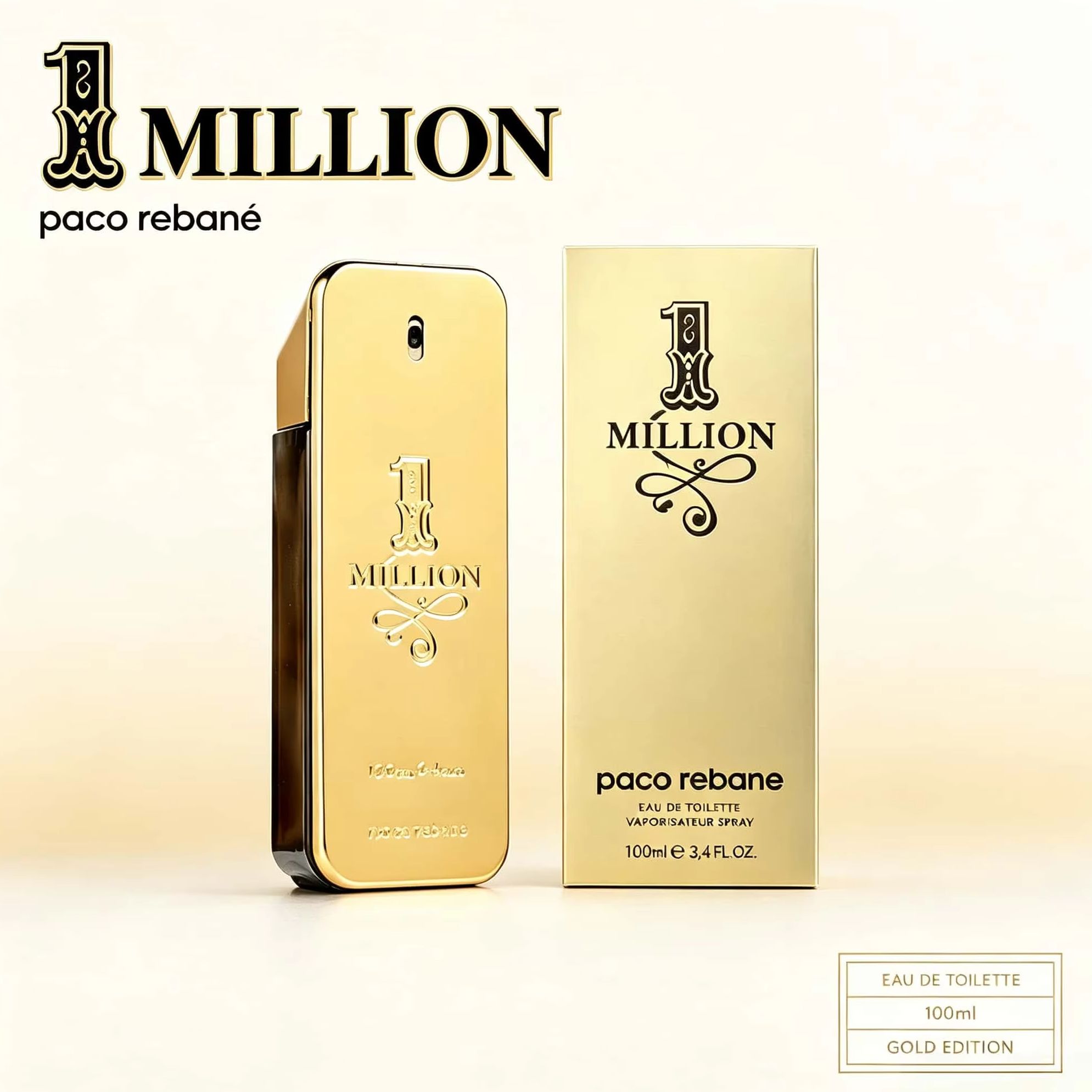 Perfume Decant Sample - Paco Rabanne 1 Million Eau de