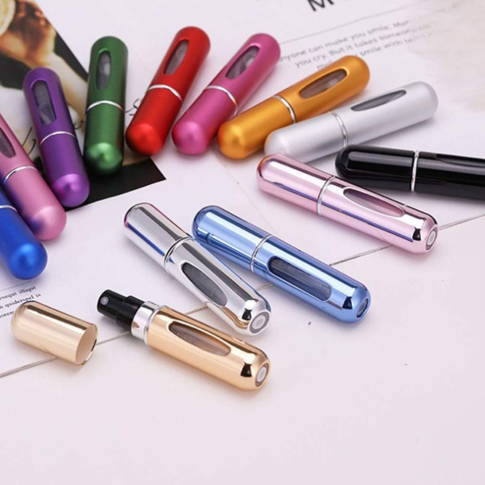 Perfume Fragrance Book - รีฟิลมินิขวดน้ําหอมแบบพกพาขวดเครื่องสําอางสเปรย์ขวด Atomizer สเปรย์คอนเทนเนอร์เดินทางขวดรีฟิล 8 ml/5 ml