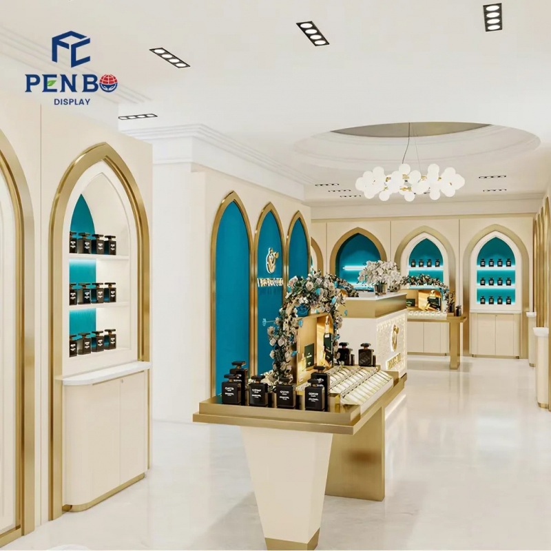 Perfume Fragrance Shop - ออกแบบร้านน้ำหอมตามสั่งและผลิตเฟอร์นิเจอร์สำหรับจัดแสดงสินค้า โครงการขายปลีกน้ำหอม