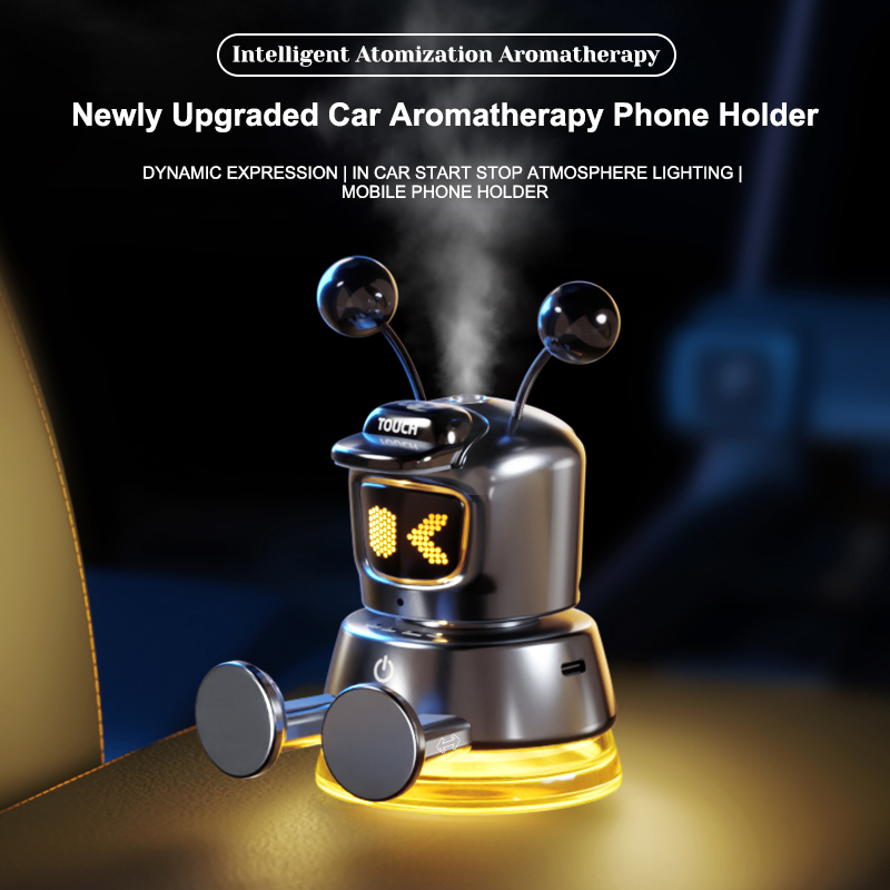 Perfume Fragrance Holder - น้ําหอมรถยนต์น้ํามันหอมระเหยสเปรย์อัตโนมัติดับกลิ่นน้ําหอมDiffuserผู้ถือโทรศัพท์AirยาวนานFragอุปกรณ์ตกแต่งภายใน