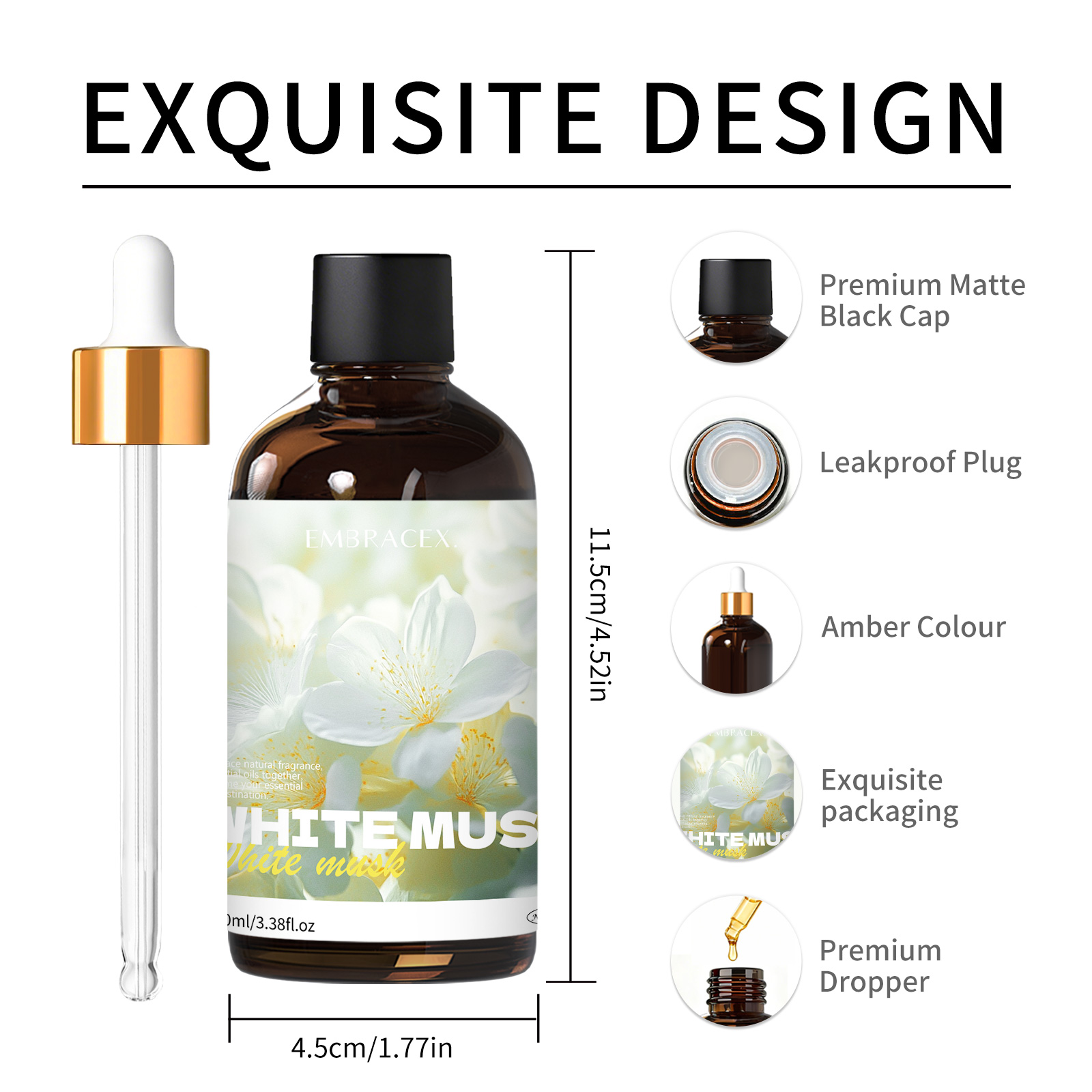 น้ำมันหอมกลิ่นมัสค์ขาว 100 มล. - Musk White Oil บทวิจารณ์และราคา