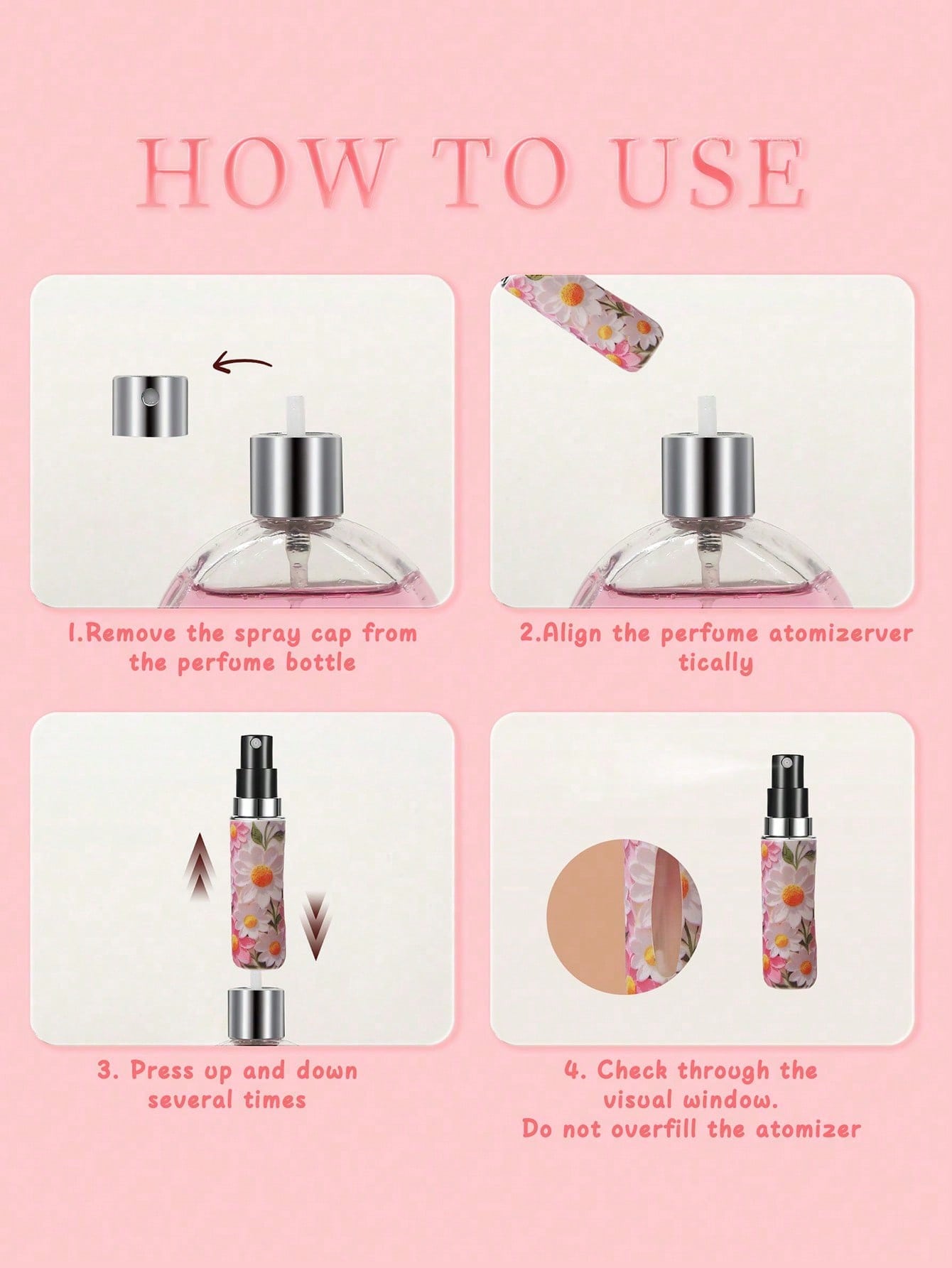 ขวดสเปรย์น้ำหอมพกพาแบบลายผีเสื - Perfume Decant Sample บทวิจารณ์และราคา