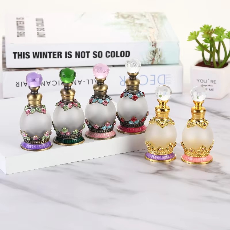 15ml พลัม Peony ดอกทานตะวันโลห - Perfume Fragrance Attar บทวิจารณ์และราคา