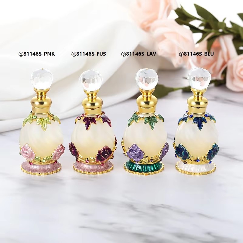 15ml พลัม Peony ดอกทานตะวันโลห - Perfume Fragrance Attar บทวิจารณ์และราคา