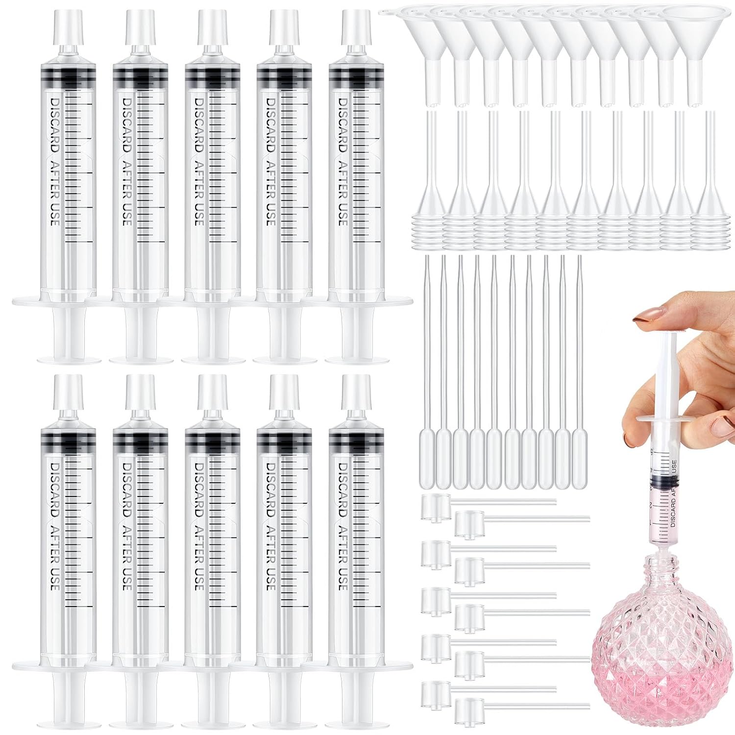 25/50PCS น้ําหอมเติมปั๊มเครื่อ - Perfume Fragrance Book บทวิจารณ์และราคา