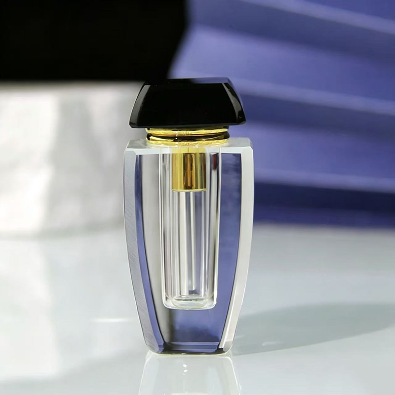 ขวดน้ำหอมคริสตัลใสหรูหรา ขนาด  - Perfume Fragrance Attar บทวิจารณ์และราคา