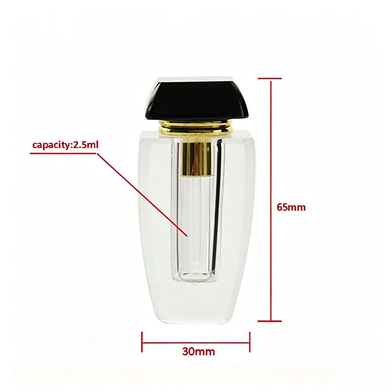 ขวดน้ำหอมคริสตัลใสหรูหรา ขนาด  - Perfume Fragrance Attar บทวิจารณ์และราคา