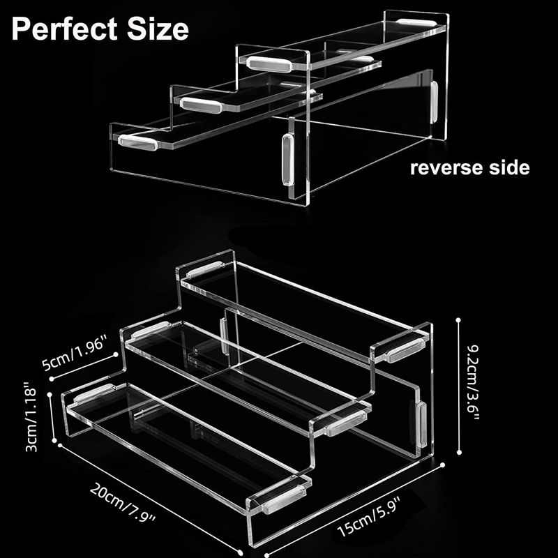 ชั้นวางอะคริลิค 3 ชั้น ชั้นวาง - Perfume Fragrance Holder บทวิจารณ์และราคา