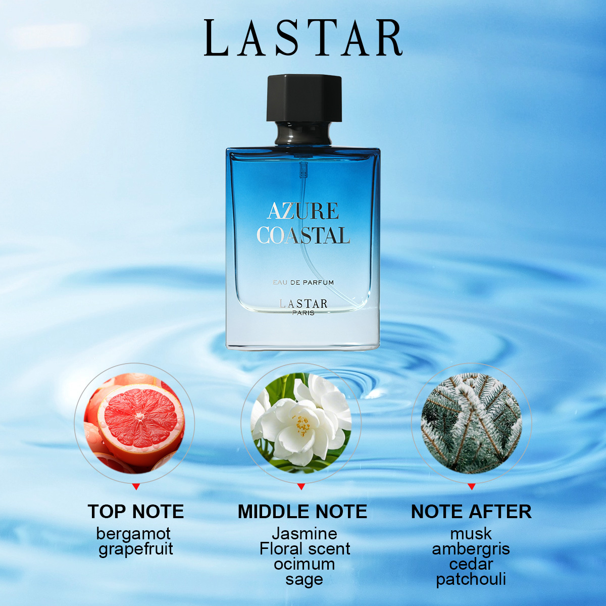 น้ำหอมผู้ชาย LASTAR, 2 ขวด รวม - Perfume Fragrance Dupe บทวิจารณ์และราคา