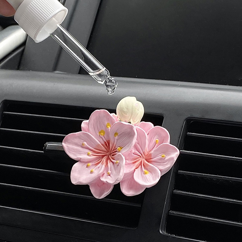 คลิปหนีบปรับอากาศรูปดอกไม้ 1 ช - Perfume Fragrance Diffuser บทวิจารณ์และราคา
