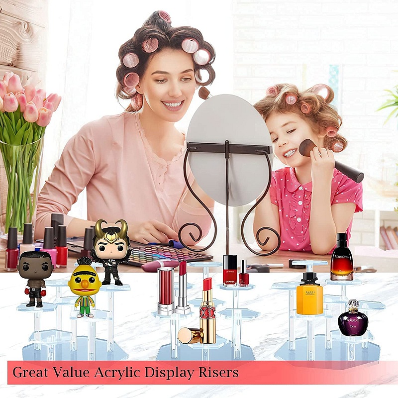 7ชั้นอะคริลิคใสชั้นวางสำหรับขอ - Perfume Fragrance Holder บทวิจารณ์และราคา
