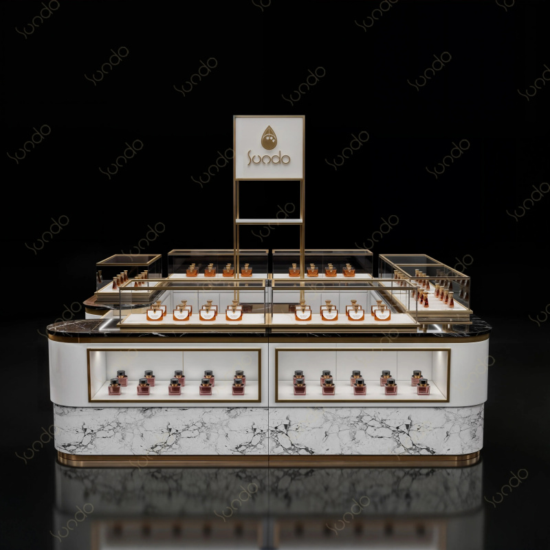 ออกแบบตู้โชว์น้ำหอมหรูหราแบบหม - Perfume Fragrance Shop บทวิจารณ์และราคา