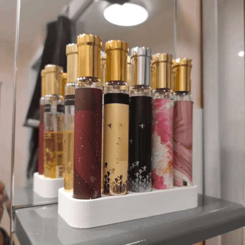 ที่วางขวดน้ำหอมแบบหลายช่อง ชั้ - Perfume Fragrance Holder บทวิจารณ์และราคา