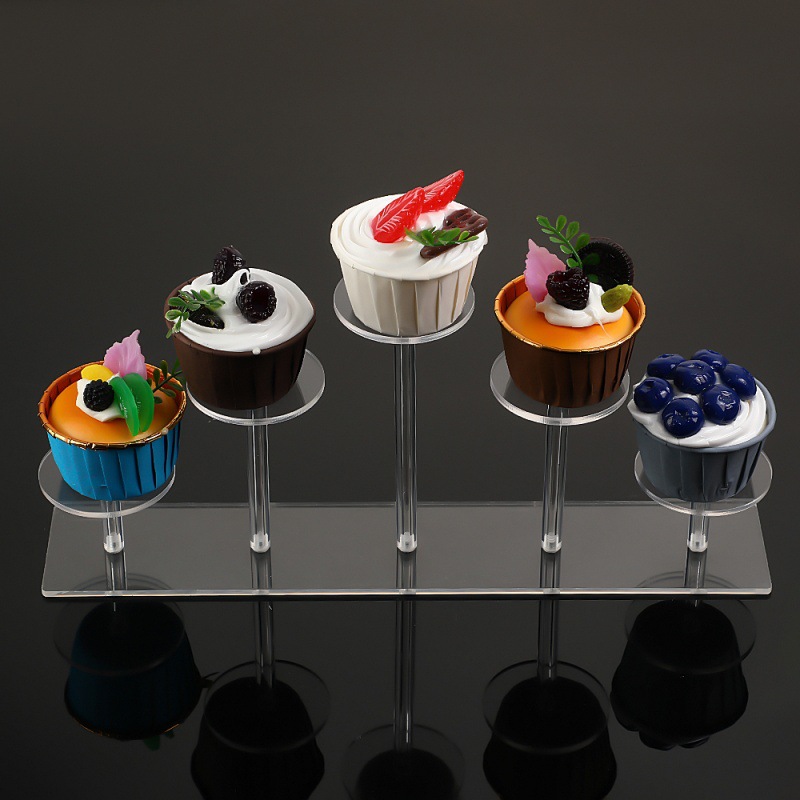 Cupcake Stand อะคริลิคสําหรับเ - Perfume Fragrance Holder บทวิจารณ์และราคา